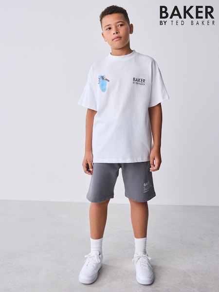 Baker by Ted Baker Oversized Graphic T-Shirt (H42890) | £18 - £22
