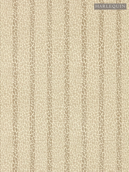 Harlequin Camel Lacuna Stripe Reflect 110M Wallpaper (H42928) | £112