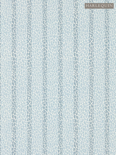 Harlequin Cornflower Lacuna Stripe Reflect 110M Wallpaper (H42930) | £112