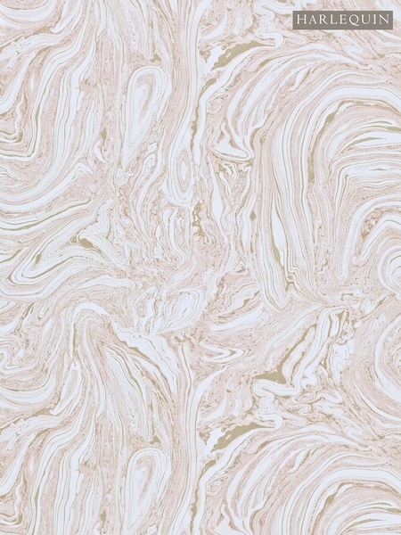Harlequin Rose Quartz Makrana Reflect 110M Wallpaper (H42932) | £88