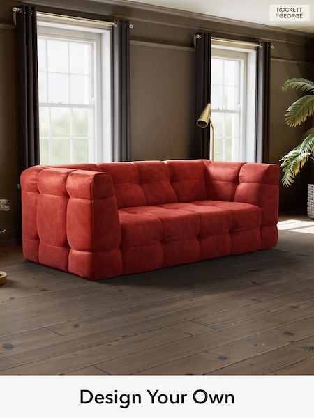 Luxe Kneedlecord Velvet/Burnt Sienna Orange The Stevie By Rockett St George (H42938) | £1,350
