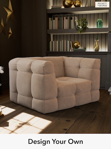 Luxe Kneedlecord Velvet/Natural Whisper The Stevie By Rockett St George (H42940) | £899