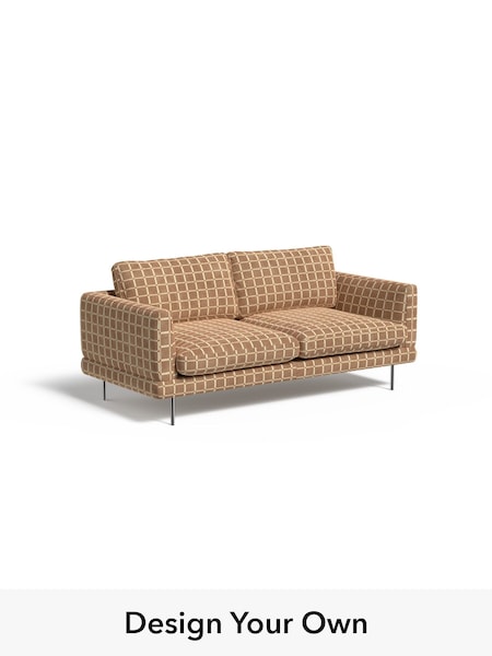 Cale Check/Dark Sand Natural Lugani By Made (H42943) | £1,275