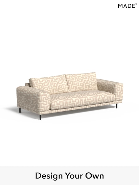 Clyde Abstract/Light Oatmeal Natural Odin By Made (H42948) | £1,175