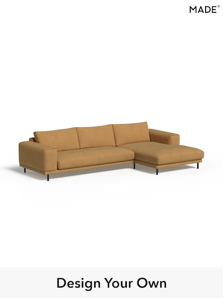 Matt Velvet Easy Clean/Caramel Natural Odin By Made (H42963) | £1,799