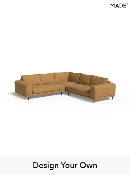 Matt Velvet Easy Clean/Caramel Natural Odin By Made (H42963) | £2,499