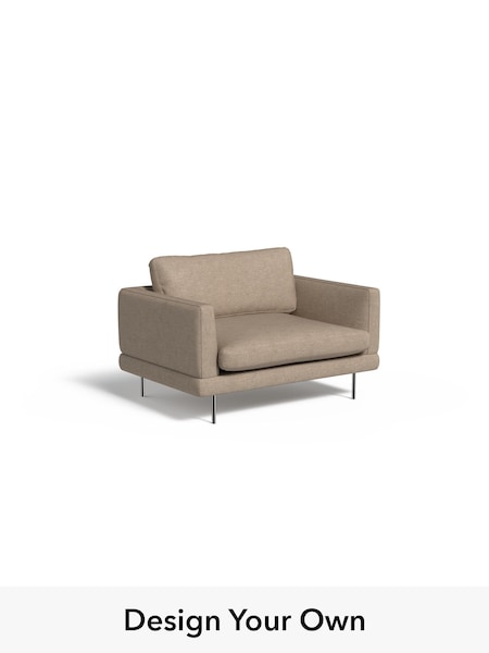 Soft Chenille Easy Clean/Taupe Natural Lugani By Made (H42980) | £1,025