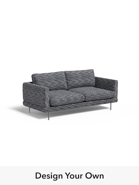 Textured Wave Boucle/Dark Ink Blue Lugani By Made (H42990) | £1,350