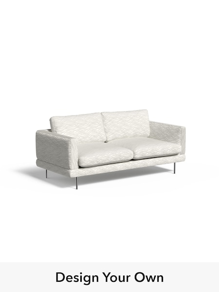 Textured Wave Boucle/Soft White Lugani By Made (H42991) | £1,350
