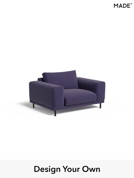 Soft Touch Boucle/Cobalt Blue Odin By Made (H42992) | £799