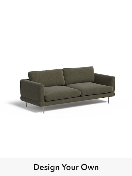 Soft Touch Boucle/Forest Green Lugani By Made (H42994) | £1,299
