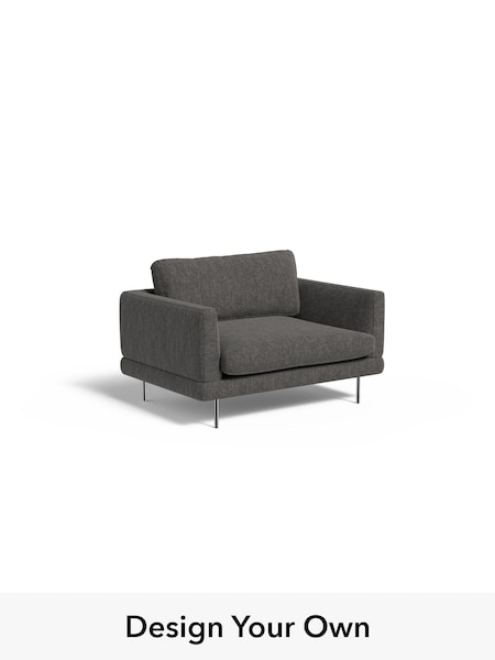 Textured Woven/Black Lugani By Made (H42996) | £1,025