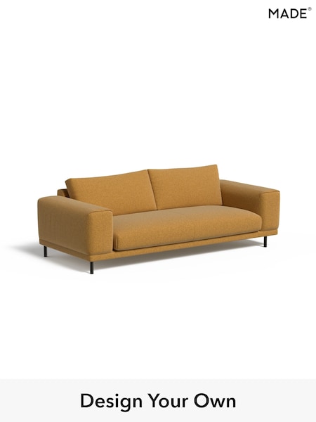 Soft Touch Boucle/Ochre Yellow Odin By Made (H42998) | £1,099