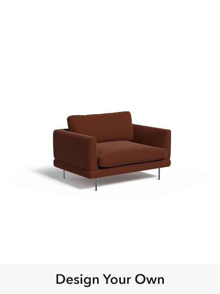 Soft Touch Boucle/Rust Orange Lugani By Made (H42999) | £950