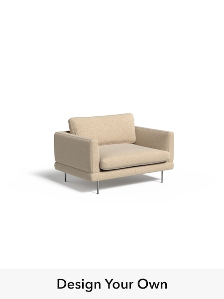 Soft Touch Boucle/Natural Linen Lugani By Made (H43001) | £950