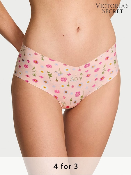 Victoria's Secret Purest Pink Floral Cheeky Knickers (H43603) | £9