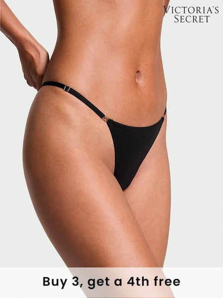 Victoria's Secret Black Thong Knickers (H43756) | £14