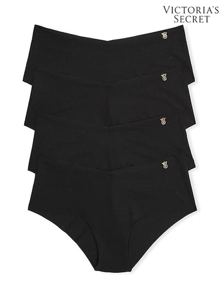 Victoria's Secret Black Cheeky 4 Pack Knickers (H43817) | £20