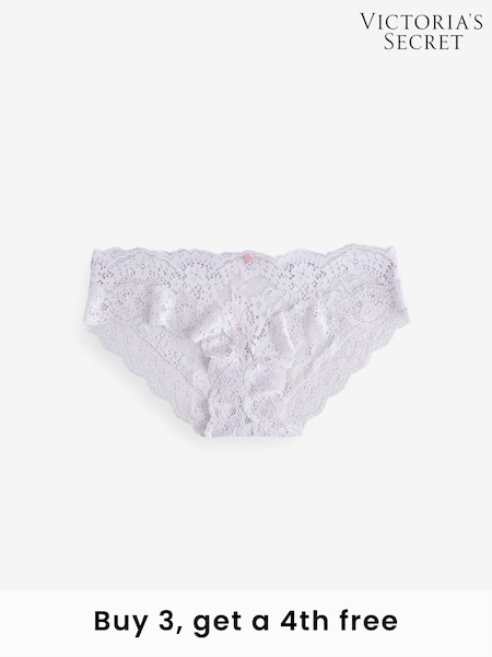 Victoria's Secret Feather Blue Hipster Lace Knickers (H43838) | £18