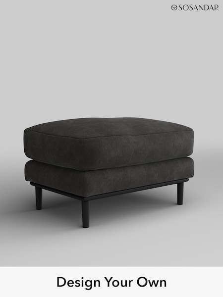 Lisbon Fine Cord/Charcoal Grey Milan By Sosandar (H43910) | £350