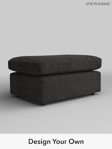 Lisbon Fine Cord/Charcoal Grey Palermo By Sosandar (H43912) | £375