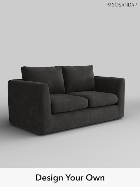 Lisbon Fine Cord/Charcoal Grey Palermo By Sosandar (H43912) | £999