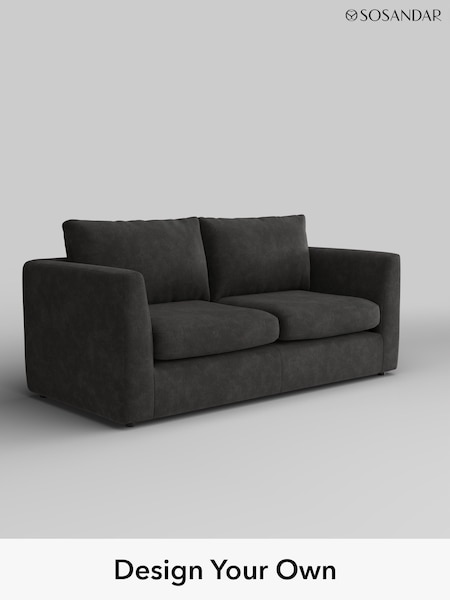 Lisbon Fine Cord/Charcoal Grey Palermo By Sosandar (H43912) | £1,099