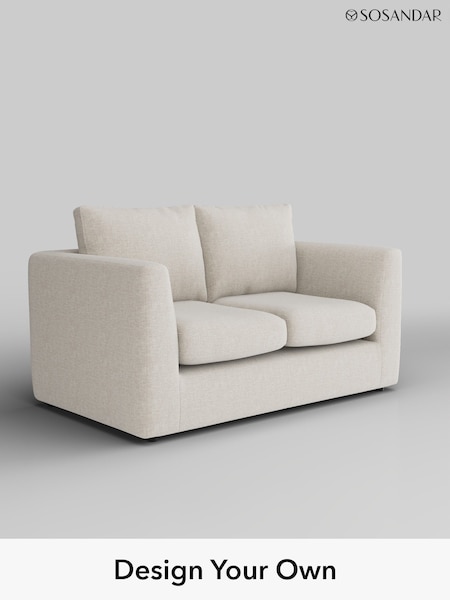 Sintra Textured Weave/Light Natural Palermo By Sosandar (H43915) | £975
