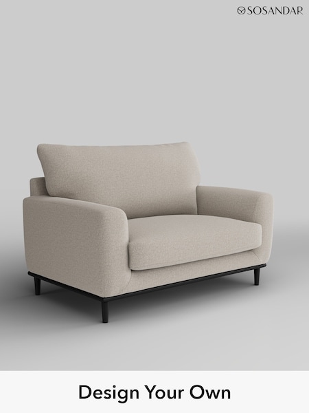 Sintra Textured Weave/Warm Natural Milan By Sosandar (H43917) | £875