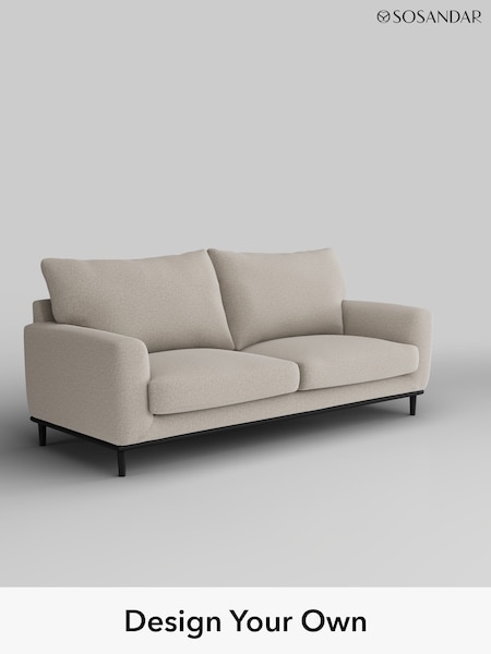 Sintra Textured Weave/Warm Natural Milan By Sosandar (H43917) | £1,325