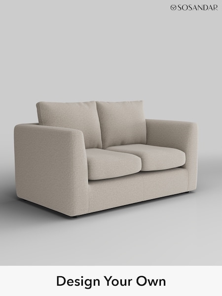 Sintra Textured Weave/Warm Natural Palermo By Sosandar (H43919) | £975