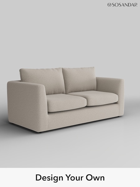 Sintra Textured Weave/Warm Natural Palermo By Sosandar (H43919) | £1,175