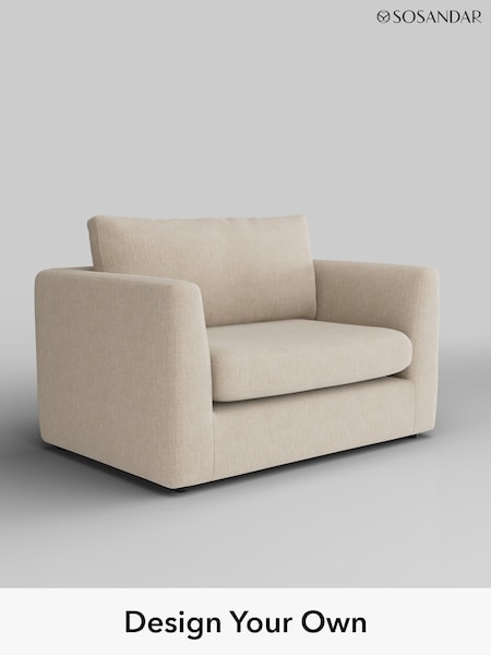 Tavira Linen Look/Oyster Natural Palermo By Sosandar (H43920) | £775