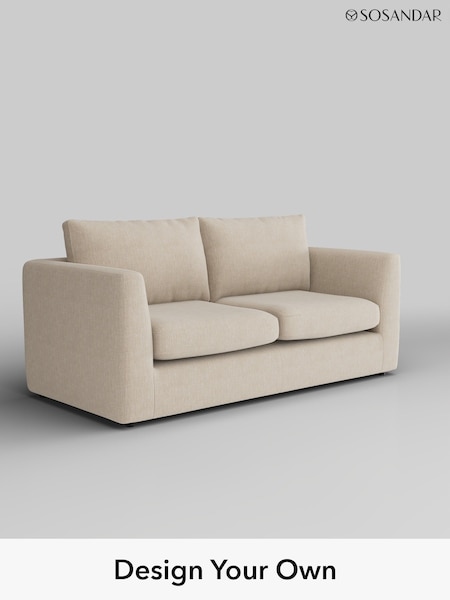 Tavira Linen Look/Oyster Natural Palermo By Sosandar (H43920) | £1,099