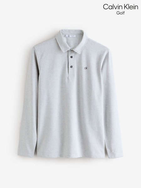 Calvin Klein Golf Bayard Long Sleeve Polo Shirt (H44098) | £60