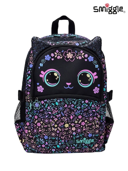 Smiggle Black Eclipse Classic Attach Backpack (H44271) | £42
