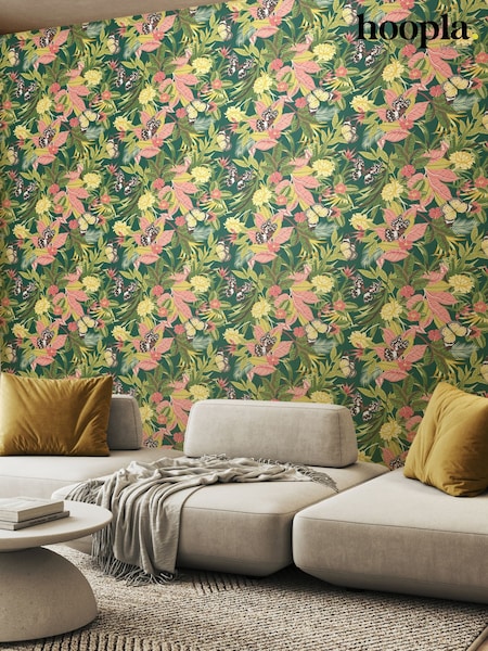 Hoopla Walls Mix Paradise 10M Wallpaper (H44440) | £45