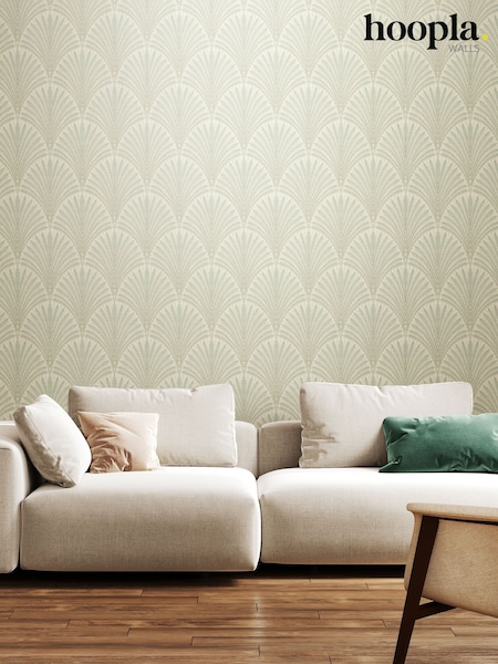 Hoopla Walls Sky Leaf Fan 10M Wallpaper (H44476) | £35
