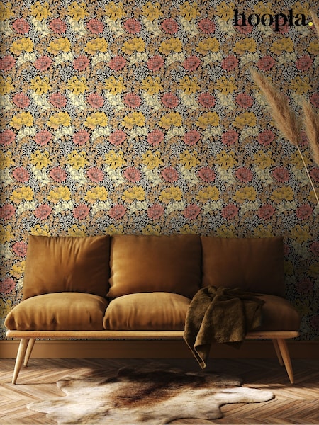 Hoopla Walls Ginger Chrysanthemum 10M Wallpaper (H44515) | £45