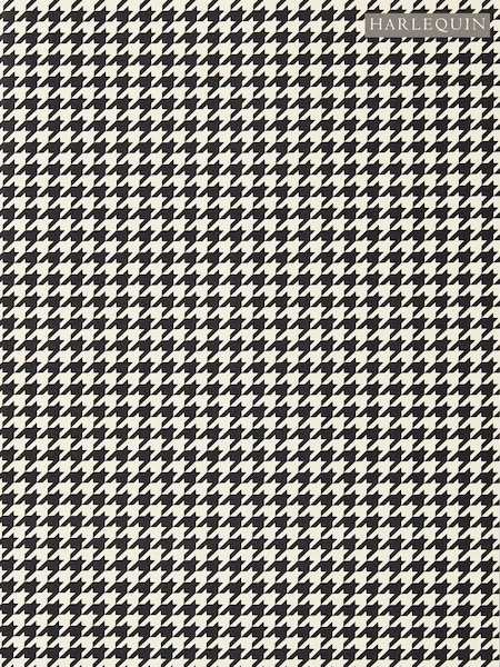 Harlequin Black Earth or Soft Focus Houndstooth Idyllic 10M Wallpaper (H44546) | £86