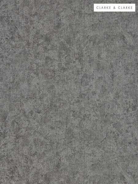 Clarke & Clarke Steel Lavatus Expressions Performance 10M Wallpaper (H44579) | £78