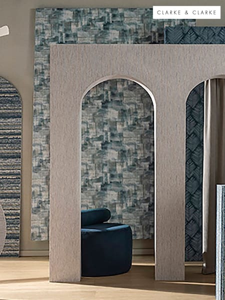 Clarke & Clarke Linen Lavatus Expressions Performance 10M Wallpaper (H44588) | £78