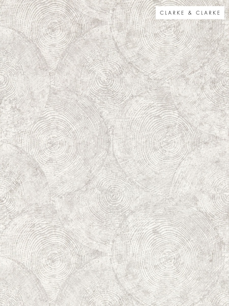 Clarke & Clarke Putty Folius Expressions Performance 10M Wallpaper (H44595) | £78