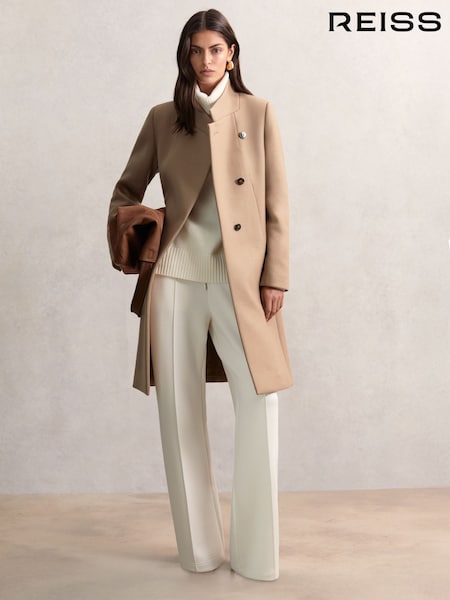Reiss Camel Max Coat (H44732) | £340
