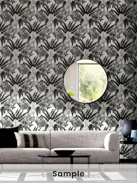 Ohpopsi Raven Jungle Cheetah A4 Sample Wallpaper (H45018) | £1