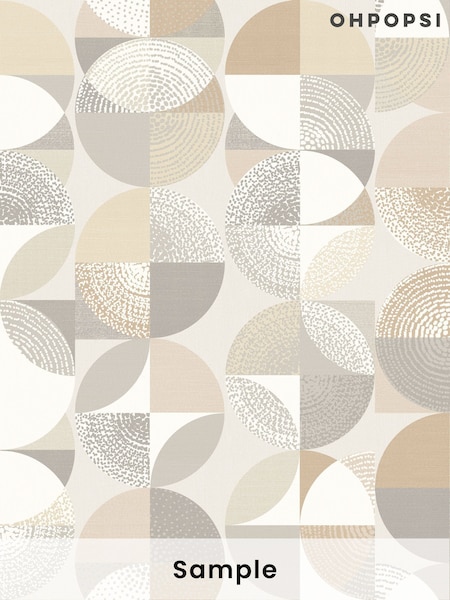 Ohpopsi Fossil Orb A4 Sample Wallpaper (H45031) | £1