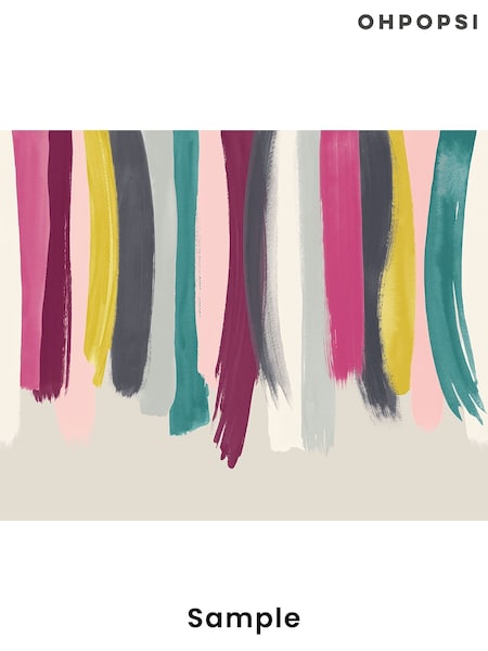 Ohpopsi Sangria Blurred Lines A4 Wallpaper Sample (H45033) | £1