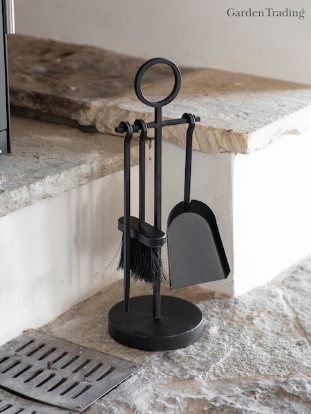 Garden Trading Black Paxford Fireside Tool Set (H45172) | £38