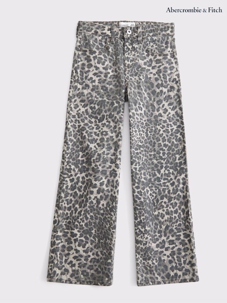Abercrombie & Fitch High Rise Wide Leg Jeans (H45893) | £52