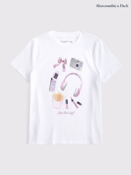 Abercrombie & Fitch Oversized Imagery Graphic Print T-Shirt (H45903) | £15